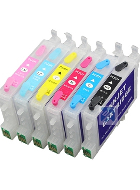 T0481 RX500 RX600 RX620 RX640打印机连供填充墨盒带芯片