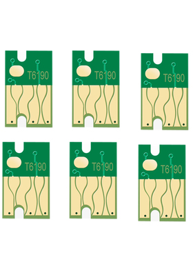 T6190兼容爱普生Pro 4900 4910 B300废墨盒维护箱芯片解码复位器