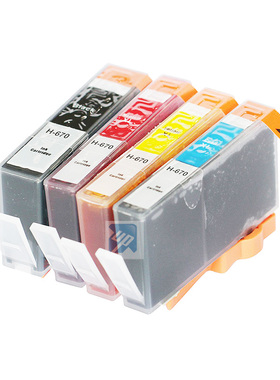 适用惠普 HP670墨盒 HP DESKJET 3525 5525 4615 4625  6525