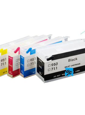 适用 HP Officejet Pro8100 Pro8600 Pro251dw 打印机可填充墨盒