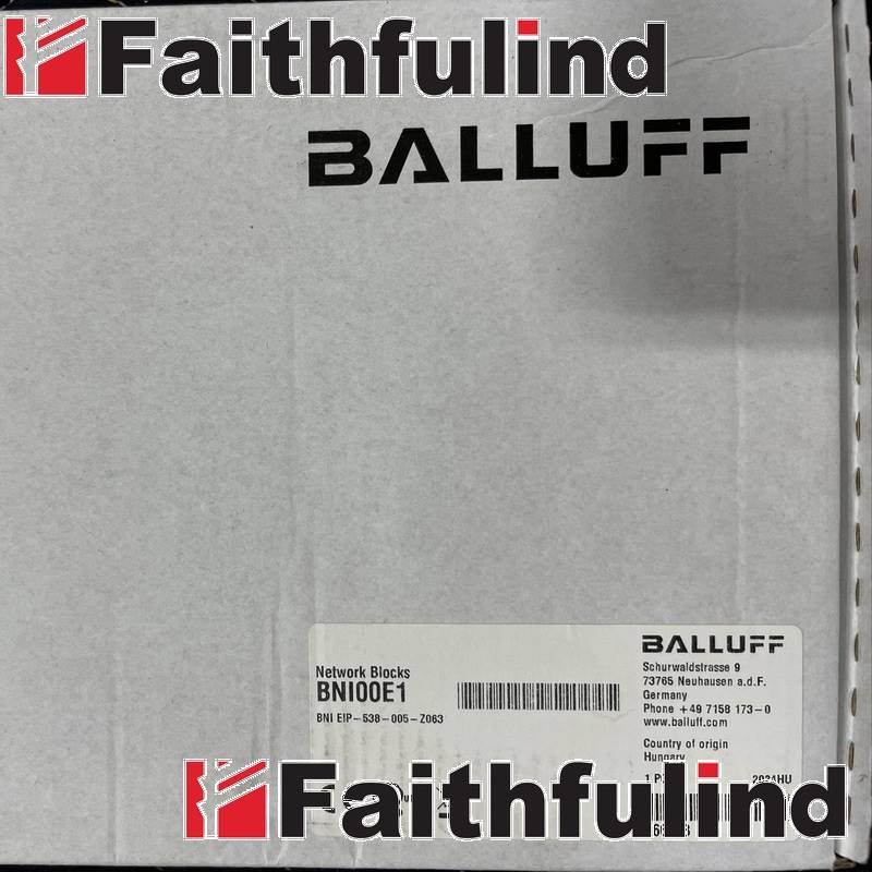 Balluff BNI00E1巴鲁夫Ethernet网络模块 BNI EIP-538-005-Z063