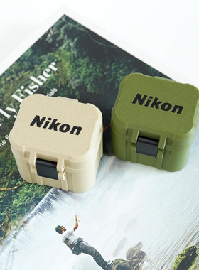 尼康Nikon相机电池收纳盒EN-EL15/EL25电池内存卡一体存储盒便携