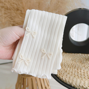 2026新款爆款蝴蝶结九分裤外穿百搭时尚显瘦女童舞蹈打底袜长袜子