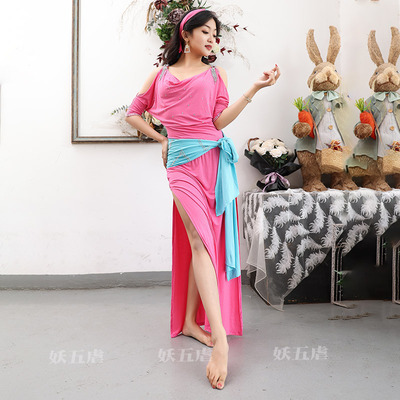 肚皮舞袍子baladi民俗莫代尔长裙