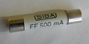 保险管SIBA FF 500mA DMI 1000V 7017240 现货.