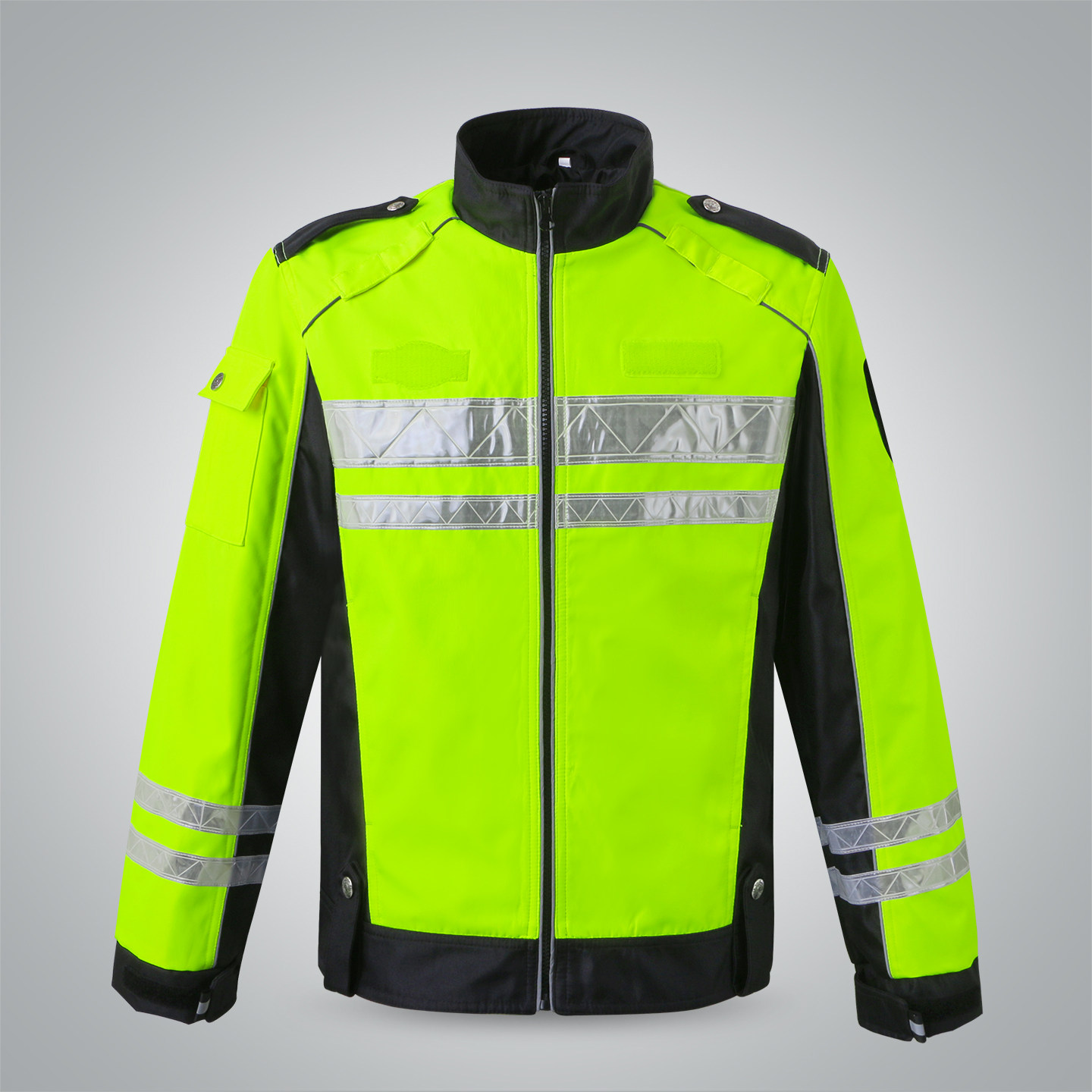 反光骑行服高速交通安全反光雨衣摩托机车防水龙虾服巡逻服