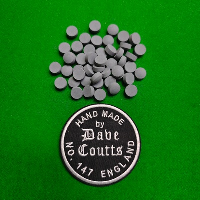 英国DAVE COUTTS CUES 戴夫库茨原厂皮头 单粒