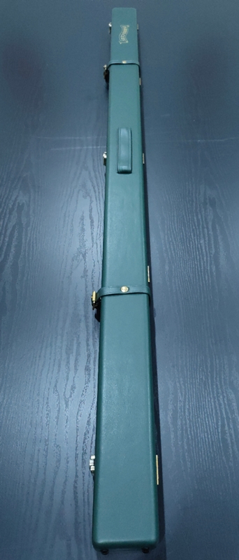 John Parris 通杆杆盒  英国皇室绿色  蓝色内饰双槽   原厂盒子