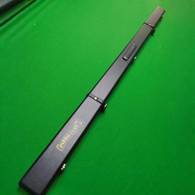 英国John Parris Ultimate台球杆盒 纯黑 内蓝 双槽 奥沙利文同款