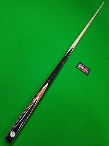 英国John Parris 专业3/4台球杆 单面博杜克+黑檀木插花 假一罚十
