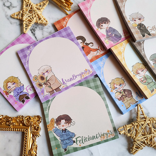 APH黑塔利亚学院便签本便利贴