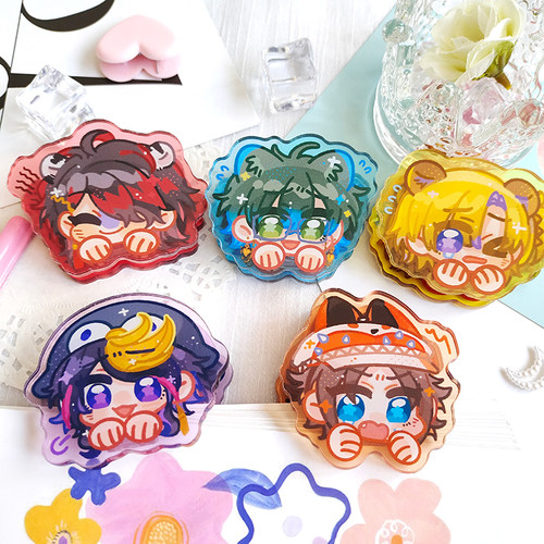 vtuber彩虹社LuxiemPP夹夹子挂件