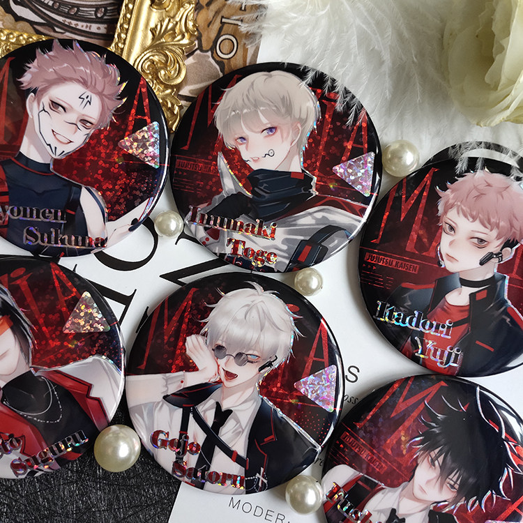 咒术回战黑手党徽章挂件立牌透卡