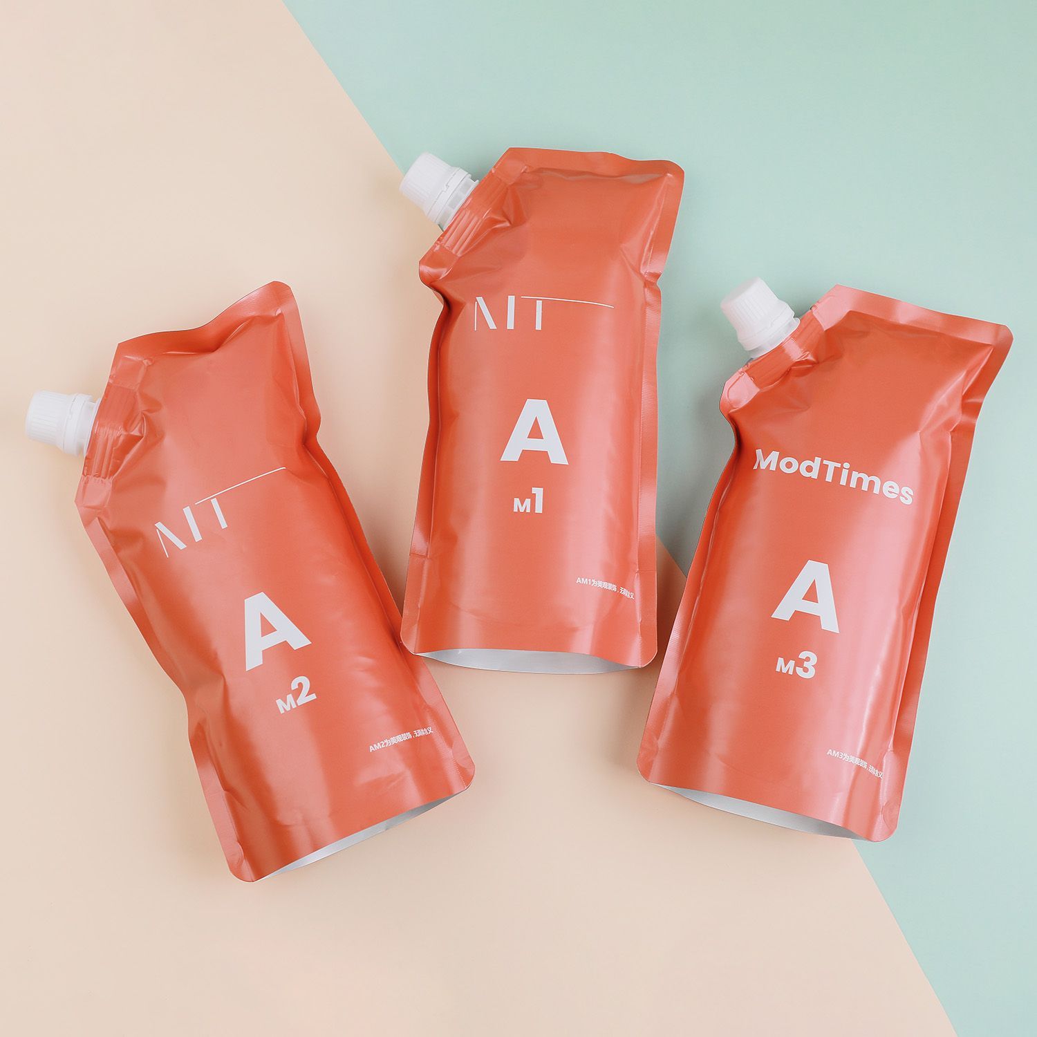 摩登一小时烫发快速烫小分子蛋白护色发膜弹力乳