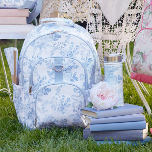 Pottery barn kids初中生书包小学高年级超轻大容量减负书包防水