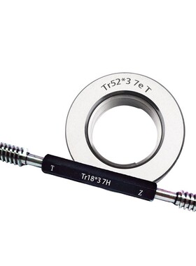 美制梯形左右牙螺纹塞规1/4-16STUB ACME高精度通止规量规牙规