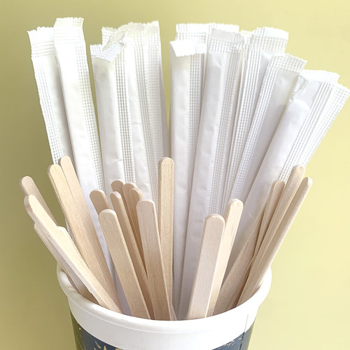 木制食品级咖啡搅拌棒14CM19CM