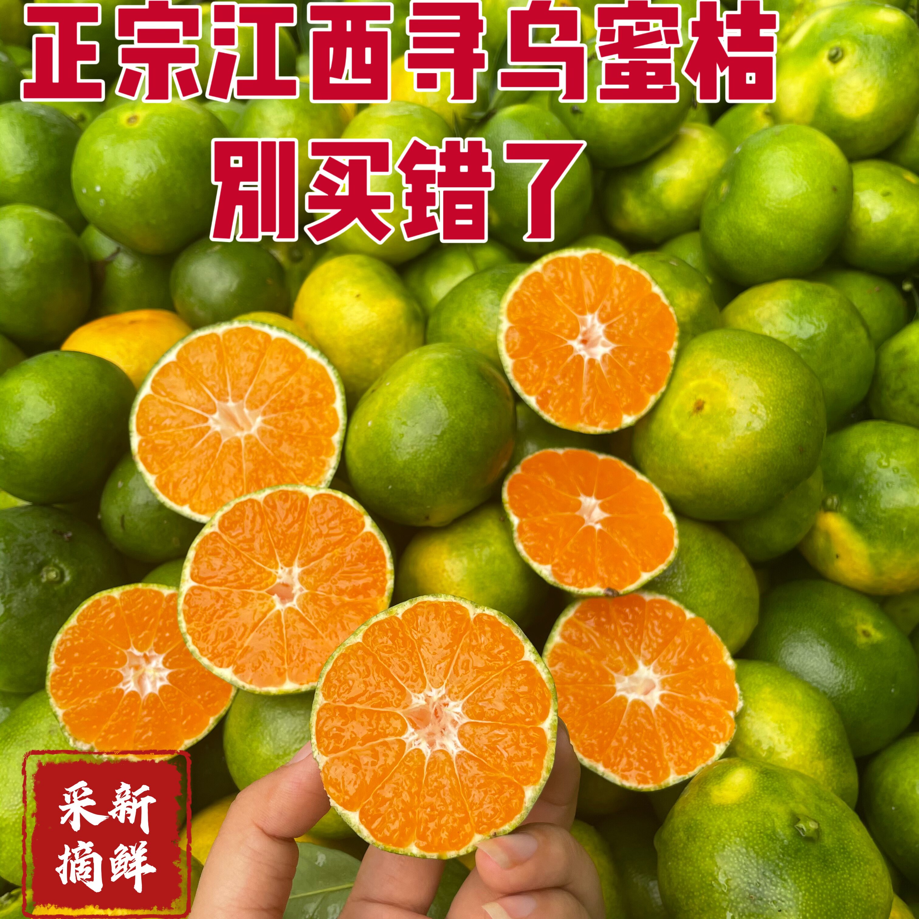 江西寻乌蜜桔新鲜水果9斤包邮