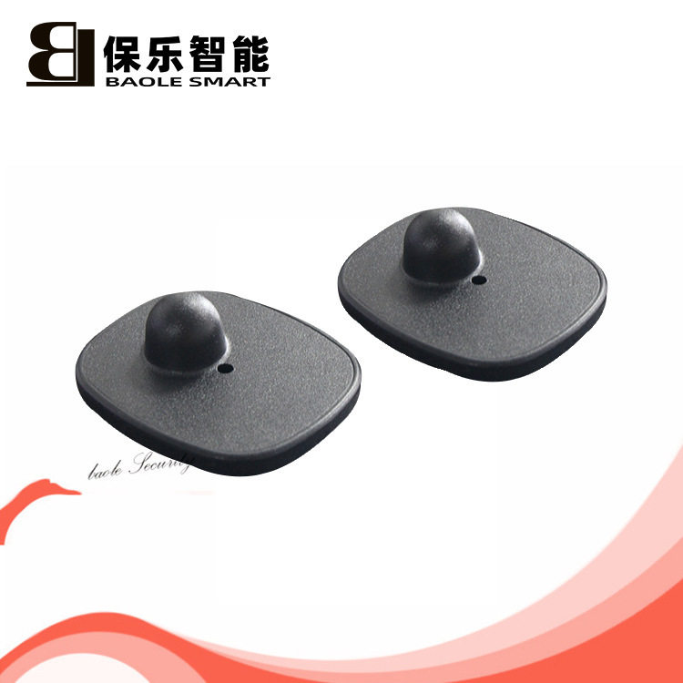 黑小方 服装防盗扣 射频8.2MHz 服装店专用 小方扣 超市防盗扣