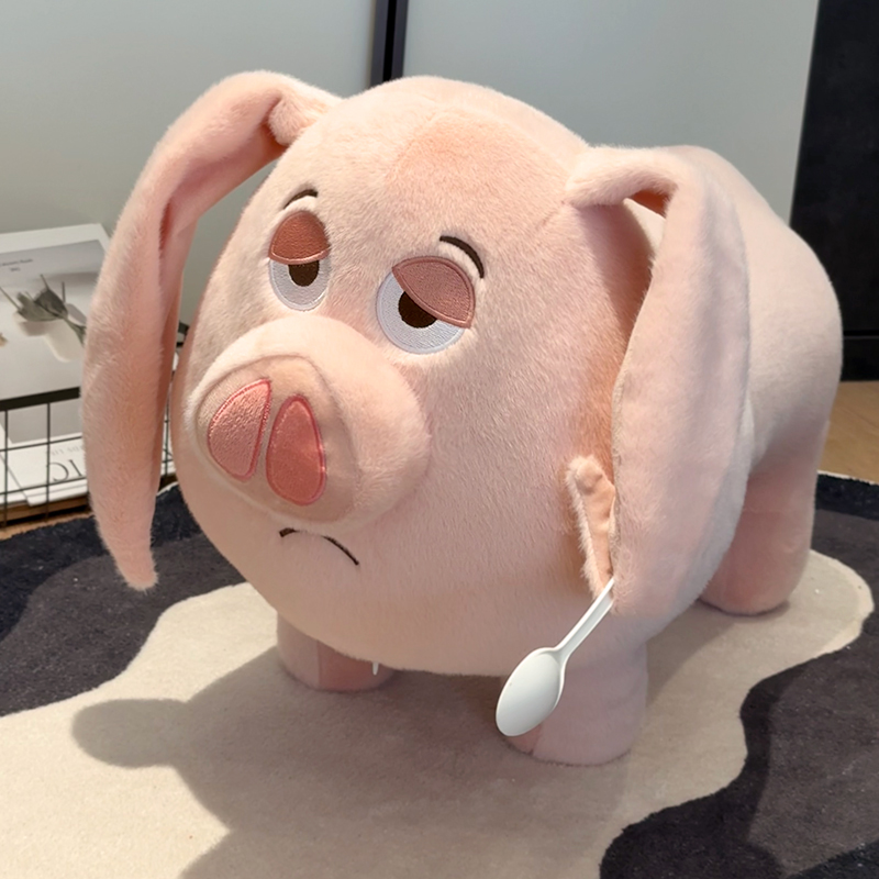 飞天猪板凳哪吒太乙真人坐骑猪凳子玩偶娃娃毛绒玩具公仔生日礼物