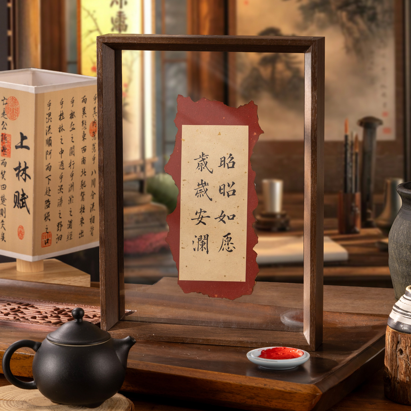 双面透明相框摆台展示加洗照片做成冲印6寸7寸8标本框a4相册4K8K