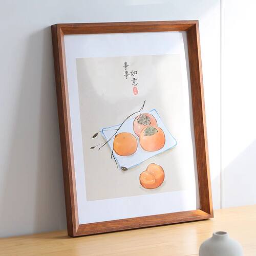 实木高级感北欧相框画框