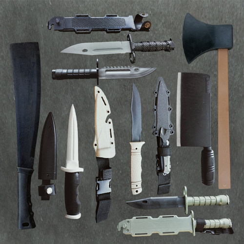 橡胶刀塑料刀武术道具表演舞台