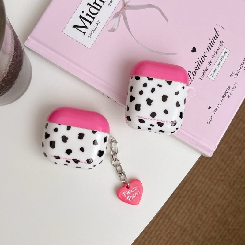 玫粉豹纹适用于airpodspro2代耳机保护套苹果Airpods3磨砂菲林硬壳airpods2创意小众耳机壳airpods耳机套,3C数码配件,耳机保护套,淘宝优惠券,粉丝福利购,淘宝优惠卷