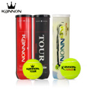 P4专业比赛球桶装 正品 Kannon康龙网球黑罐金冠耐打训练球TOUR