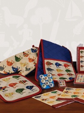 周A家Derek新西兰kiwi鸟家庭餐厅家用隔热防烫微波炉烤箱烘培手套