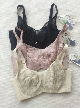奢护品牌内衣清货 薄棉75D抹胸显小软钢圈上托聚拢侧收调整型文胸
