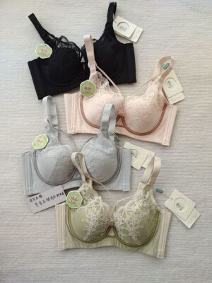 康舒美品牌内衣 夏季性感美胸薄杯芒果杯软钢圈聚拢文胸KW8582款