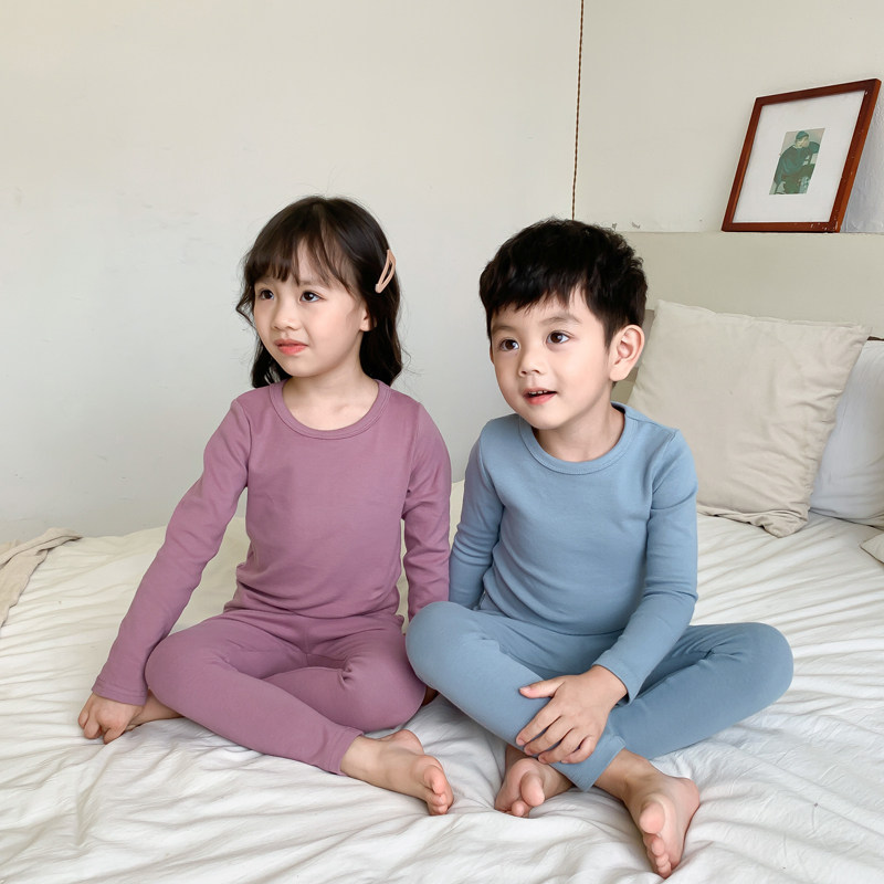 儿童全棉家居服打底内衣裤家居服