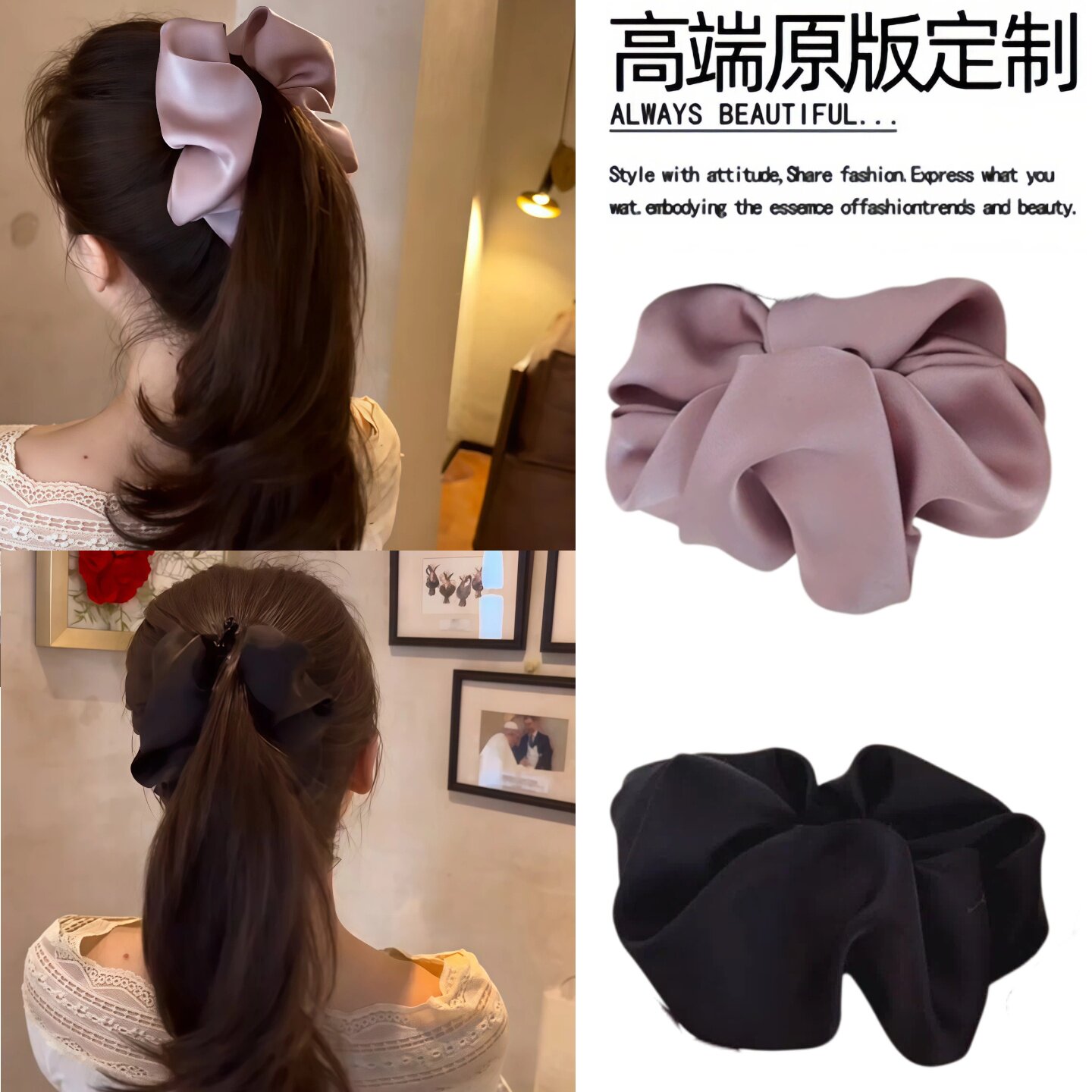 香蕉夹女新款后脑勺马尾发夹抓夹