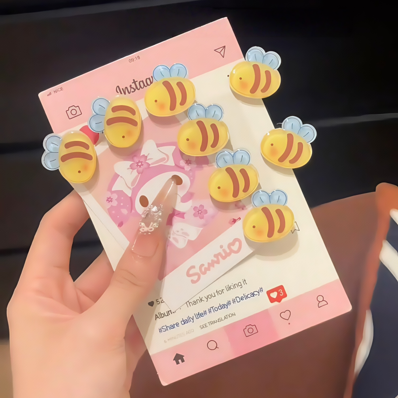 小蜜蜂发夹女刘海儿童夹子头饰