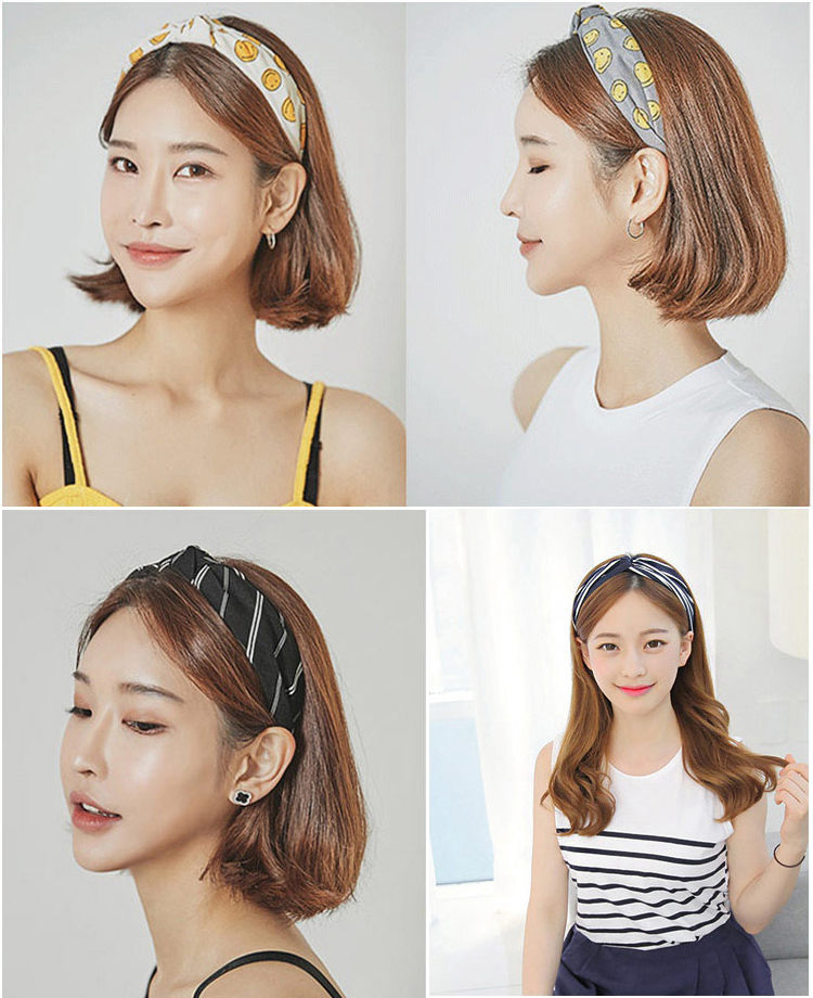 布艺打结发箍女夏天短发发饰女夏仙女外出刘海发卡网红2022年新款