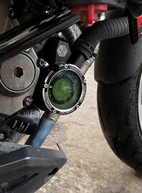 春风摩托改装配件长江400NK650NK650TRMT650国宾clx700透明水泵盖