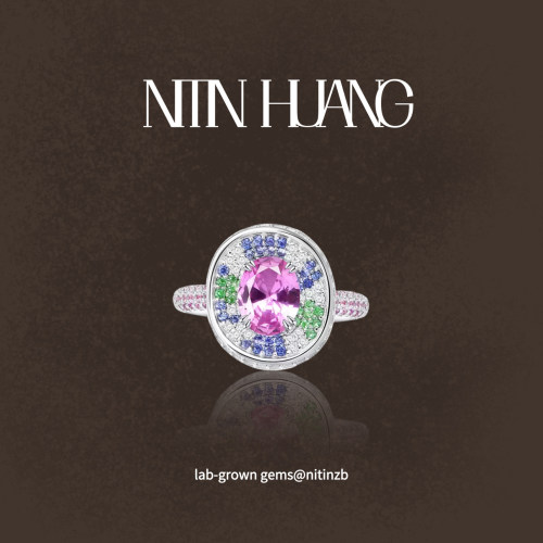 NITINHUANG3克拉宝石戒指