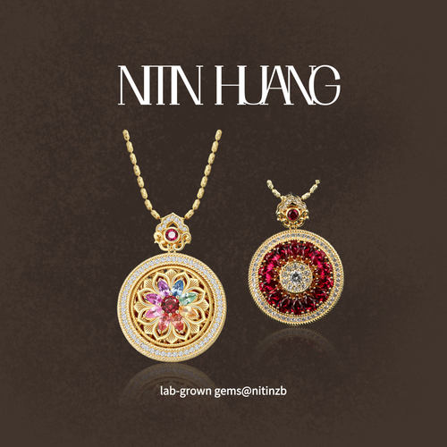 NITINHUANG八宝罗盘双面可戴