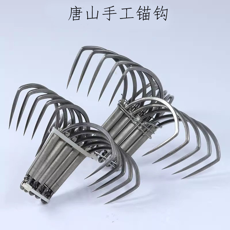 唐山锚钩特大号高碳钢三爪钩鲢鳙锚鱼钩冰锚刀锋飞锚无倒刺钩垂钓,户外/登山/野营/旅行用品,鱼钩,淘宝优惠券,粉丝福利购,淘宝优惠卷