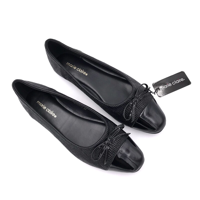 SOFT AND COMFORTABLE FOREIGN TRADE FRENCH SINGLE STRAW MAT PATTERN SHALLOW BOW SINGLE SHOES FLAT HEELED SOFT SOLED EGG ROLL SHOES BALLET