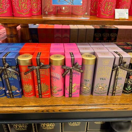 TWG TEA 经典罐装茶叶 春季限定樱花绿茶100g 经典红茶绿茶系列