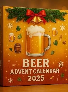 2025 Beer Advent Calendar啤酒降临节日历圣诞威士忌降临节日历