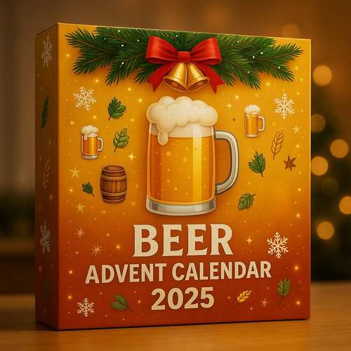 2025 Beer Advent Calendar啤酒降临节日历圣诞威士忌降临节日历
