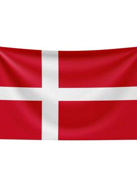 虾皮跨境货源丹麦国旗Flag of Denmark4号旗帜3×5ft厂家temu