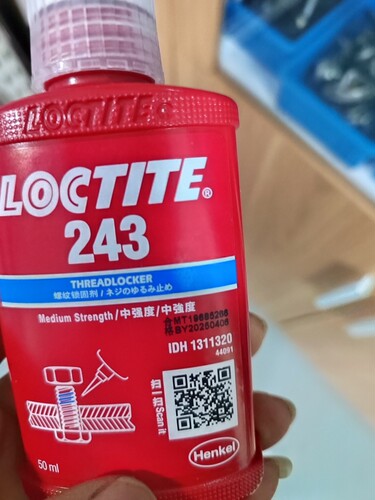 乐泰/loctite 243 螺丝胶 螺纹锁固胶剂 NSF认证中等强度通用型
