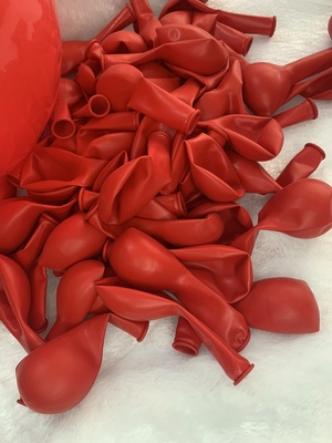 加厚气球大红色装饰布置圆形球