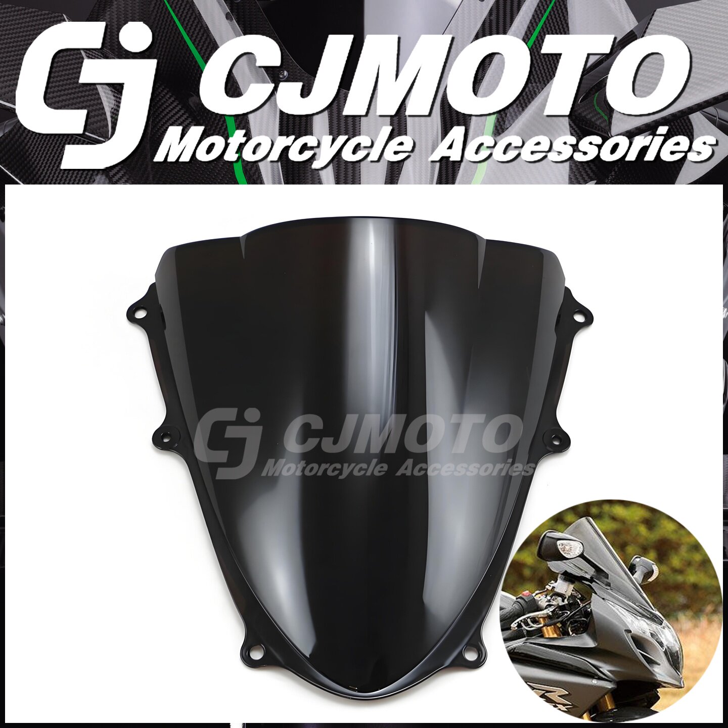 适用于铃木 GSXR1000 09-16年 K9 大R前挡风玻璃导流罩风挡高品质
