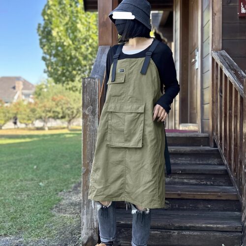 定制logo围裙防污工作服餐饮画画