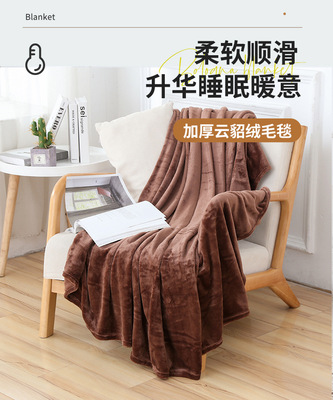 【特价清仓】法兰绒毛毯单人学生宿舍被子保暖盖毯床单加厚
